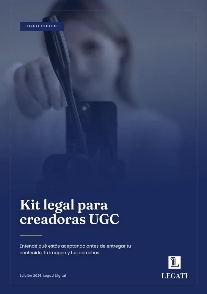 UGC SIN LETRA CHICA - Kit Legal para Creadoras UGC